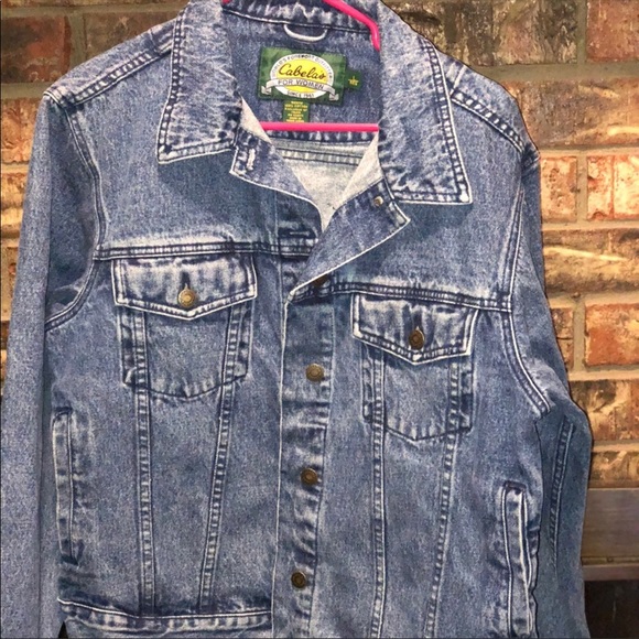 Cabela’s vintage jean jacket - Picture 2 of 4